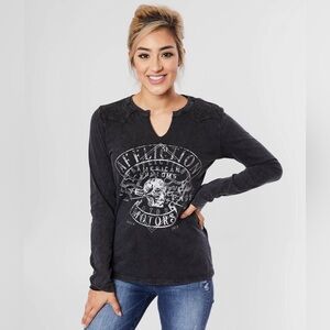 Affliction American Customs Diamond Motors T-Shirt size small
